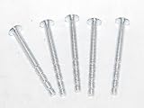 1 7/8 Breakaway Cabinet Pull and Knob Screws 25 Pack