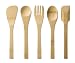 Bambu Kids In The Kitchen Utensil, Set of 5, Natural