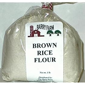 Brown Rice Flour, 1 lb. by Barry Farm