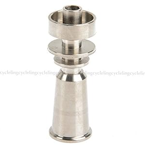 ROCKBROS Pure Titanium Nail Ti Domeless Nail 10mm Female Grade 2 Domeless Titanium Nails Tubes For Smoking Smoke Needle TN20