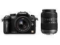 Panasonic Lumix G2 12.1MP Compact System Camera Twin Lens Kit - Black