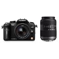 Panasonic Lumix G2 12.1MP Compact System Camera Twin Lens Kit - Black