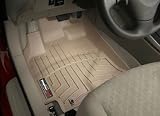 Best Price 2009-2010 Pontiac Vibe Tan WeatherTech Floor Liner (Full Set) [Automatic Transmission; Not All Wheel Drive]