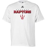 adidas Toronto Raptors White True T-shirt