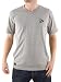 Henleys Grey Burnley V-Neck T-Shirt