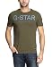 G-STAR Herren T-Shirt BLEECKER R T S/S, Gr. 54 (XL), Grün (combat 723)