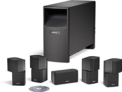 Bose&reg; Acoustimass&reg; 10 Series IV home entertainment speaker system - Black