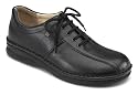 Mens Finn Comfort Black Trento Dijon Comfort Orthopedic Shoe