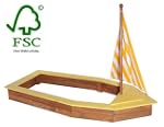 Bac � sable bateau avec caisse pour j...