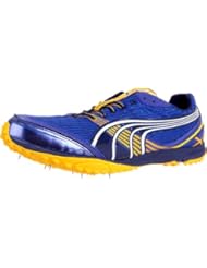 Puma Complete Haraka XCS Track Shoe,Surf the Web/Yellow/Blue,14 D US