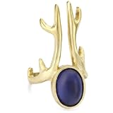 House of Harlow 1960 Cabochon Long Antler Ring