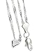 Jstyle Jewelry 4MM Stainless Steel Chain Link Bracelets for Women Filigree Bracelets 7.8 Inch