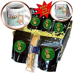 Londons Times Funny Medicine Cartoons - Rabbit Test - Coffee Gift Baskets - Coffee Gift Basket