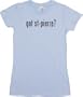 got st-pierre? Women's Tee Shirt XL-Light Blue Babydoll (petite fit)