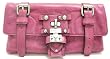Juicy Couture Leather Lock-It II Silverlake Clutch