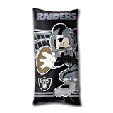 Disney/NFL Oakland Raiders Mickey Mouse Fold-Up Body Pillow