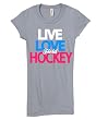 Junior's Live Love Field Hockey Shirt