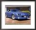 1991 Chevrolet Camaro Rally Sport Framed Art Poster Print, 22x18