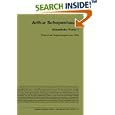 S�mmtliche Werke 1: [Reprint der Originalausgabe von 1916] by  Arthur Schopenhauer