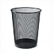 SPR52770 - Round Waste Bin, Steel Mesh, 11-7/10x11-7/10x14, Black
