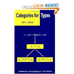 Categories for Types