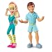 Disney / Pixar Toy Story 3 Exclusive Action Links Mini Figure Buddy 2Pack Ken Great Shape Barbie