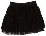 Amy Byer Girls 7-16 Slub Meshed Tiered Skirt