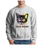 Golf Wang Cat CREWNECK OFWGKTA GolfWang TYLER the Creator ODD Future WolfGang CREWNECK Sweatshirt