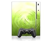 Abstract Green Design PS3 Playstation 3 Body Protector Skin Decal Sticker