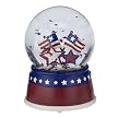 Patriotic Snow Globe - 5"
