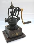 Collectible Manual Coffee Grinder-Jiale Dark Brown Walnut Coffee Mill 22cm/8.75 - R07 Coffee Mills Are What Started the Jialw Grinding Legacy. Manual Burr-Type Mills That Quickly and Efficiently Crack and Grind Coffee Beans to The Desired Consistency, Ensuring The Maximum Flavor is Delivered and Ready For Brewing. From Espresso Fine to Percolator Coarse, JIALE Coffee Mills Have Been Providing the Perfect Grind For 50 Years ! Size: 22cm/8.75 Color: Dark Walnut/Black . An Unique Collectiable Manual Coffee Grinder !