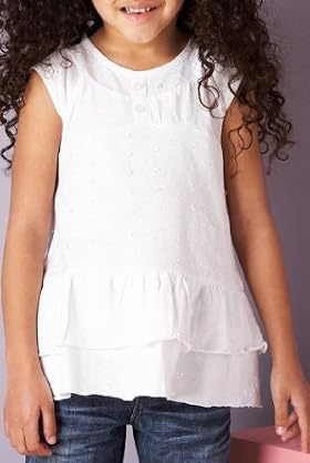 Autograph Pure Cotton Embroidered Top with Headband [T77-4100Y-Z-HFPR]