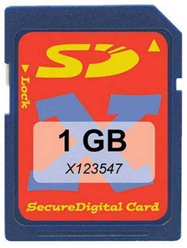 City Travel Guides Discounted   : XFlash Memory SD Card 1GB (original Handelsverpackung)
