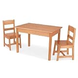 KidKraft Rectangle Table And 2 Chair Set - Natural ~ KidKraft