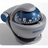 Rule Marine Danforth Quest Compasses Front,gray 2in. 2in. Card 5 Gray Gray