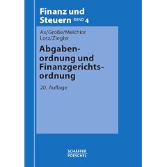 Abgabenordnung und Finanzgerichtsordnung