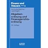 Abgabenordnung und Finanzgerichtsordnung