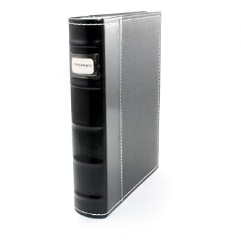 Bellagio-Italia CD/DVD Storage Binder (Black)