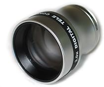 Bower 3x 37mm Telephoto Conversion Lens for Digital/Film Cameras & DV/Hi-8 Camcorders