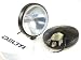 Delta 100 Series Thinline Xenon Driving light w/ Cover - 100W - Black