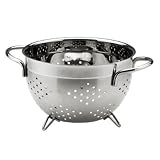 MIU 6-Quart Brushed Stainless-Steel Colander