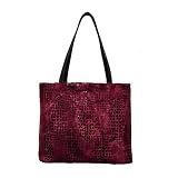 Bisadora Cranberry Furrette Classic Tote