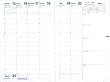Quo Vadis 2011 Minister Weekly Calendar Refill Plain Edge