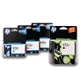 Genuine HP 920XL Black + 920 Regular Capacity Cyan, Magenta, Yellow