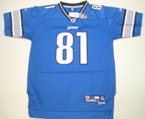 Detroit Lions Calvin Johnson Premier Reebok Youth Jersey (L (14-16))