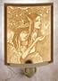 Autumn Magic - Amy Brown Art- Porcelain Curved Lithophane Night Light