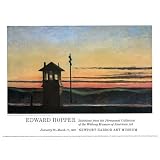 (27x37) Edward Hopper (Railroad Sunset) Art Poster Print