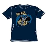 Batman - Through The Night - Youth Navy S/S T-Shirt For Boys