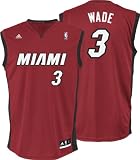 Dwyane Wade Red Adidas NBA Revolution 30 Replica Miami Heat Youth Jersey