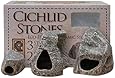 Underwater Galleries AUG6561 3-Pack Cichlid Stone